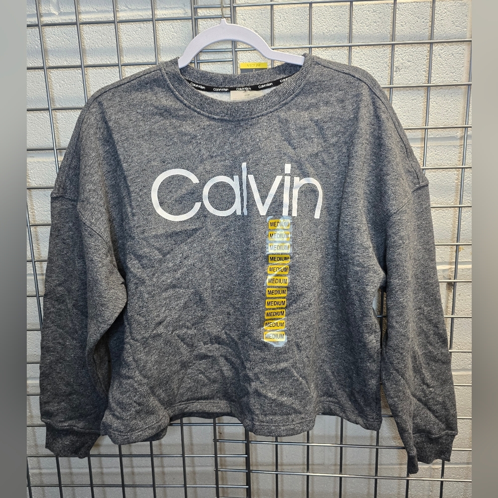 Calvin Klein Gray Womens Sweater